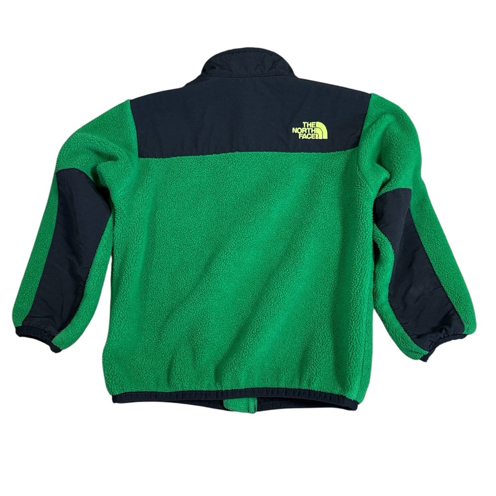 The North Face Kids Green & Black Fleece Jacket - Picture 3 of 6